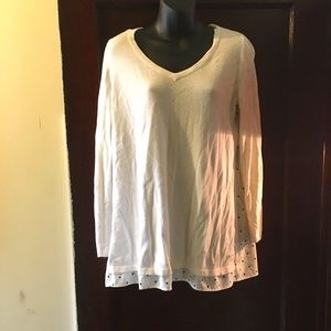 casual maternity sweater top medium